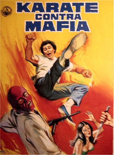 affiche du film Karaté contre mafia