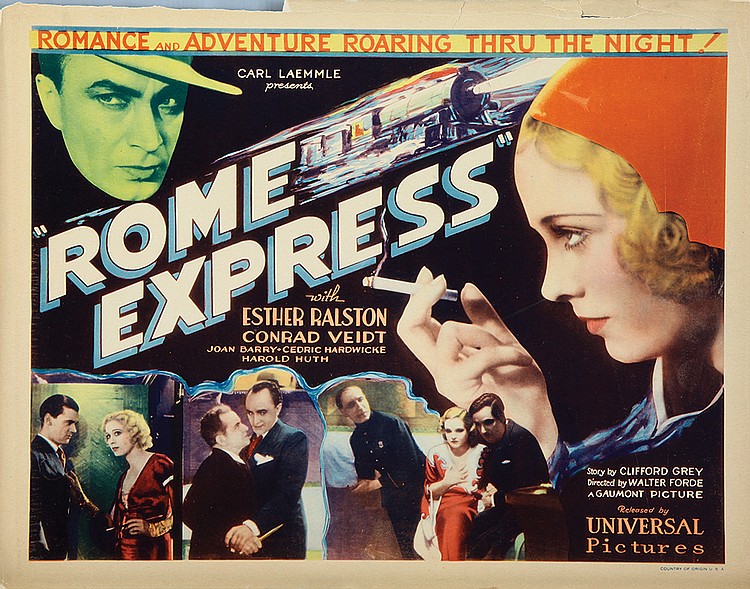 affiche du film Rome Express