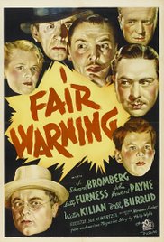 affiche du film Fair Warning