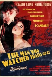 affiche du film L'Homme qui regardait passer les trains