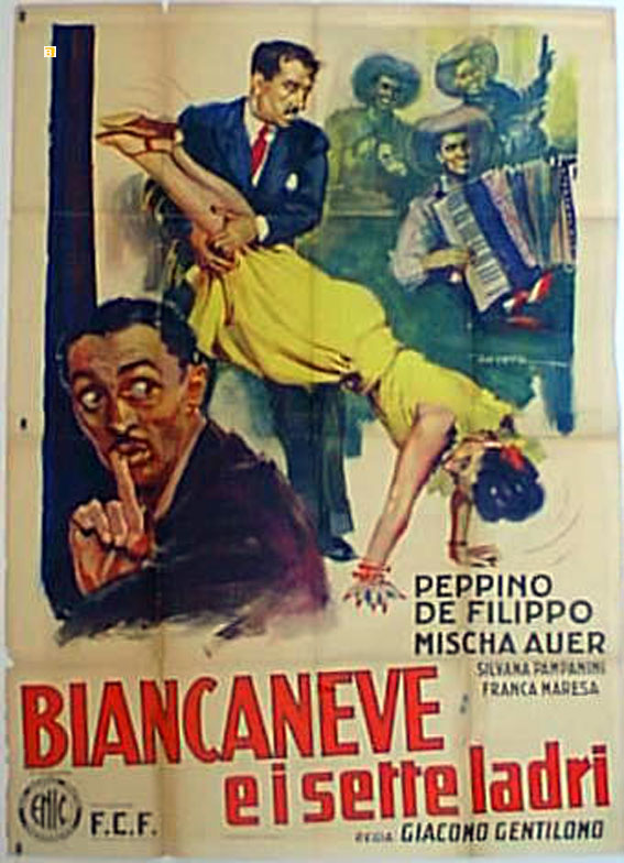 affiche du film Biancaneve e i sette ladri