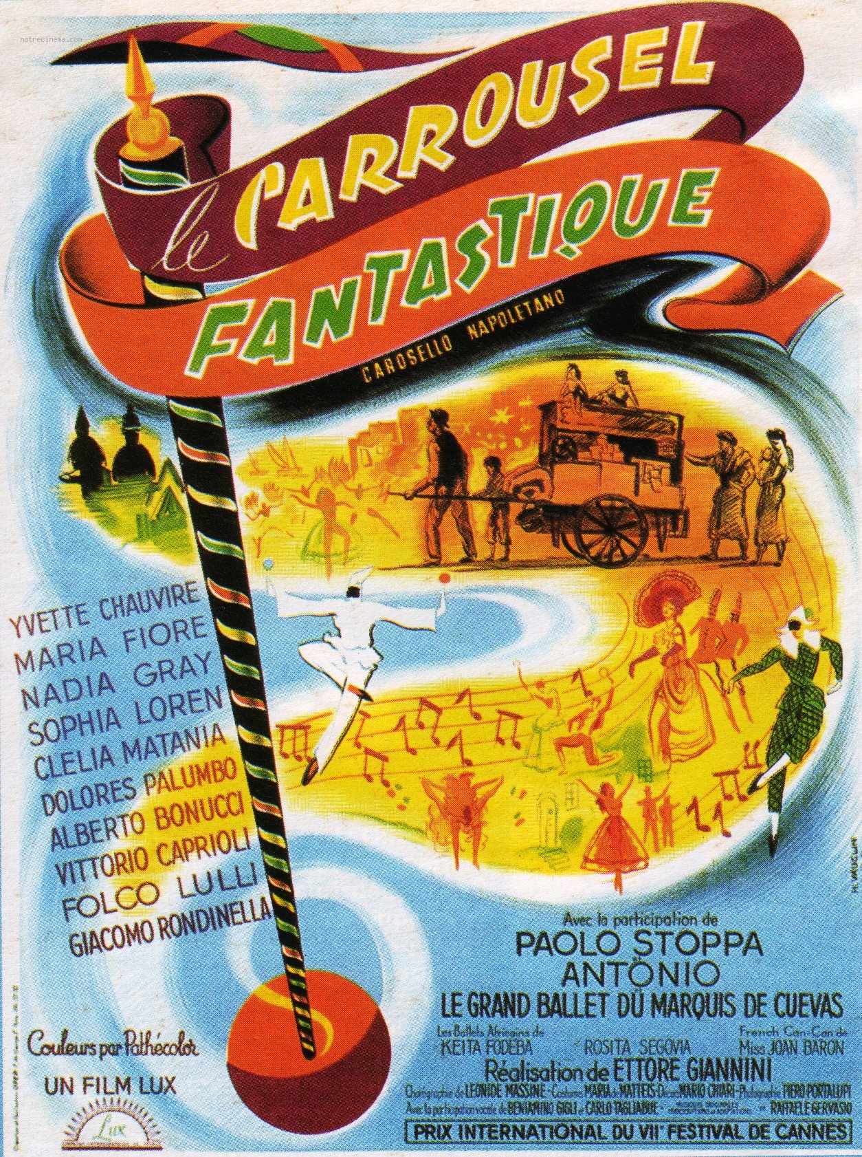 affiche du film Le Carrousel fantastique