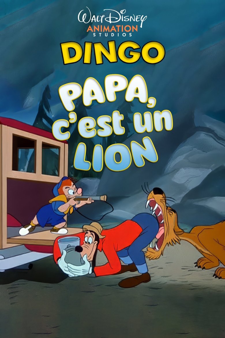 affiche du film Papa, c'est un Lion
