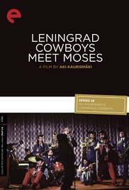 affiche du film Les Leningrad Cow-Boys rencontrent Moise