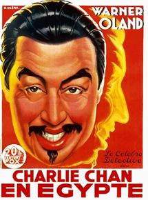 affiche du film Charlie Chan en Egypte