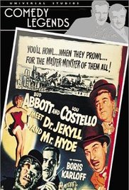 affiche du film Deux nigauds contre le Docteur Jekyll et M. Hyde