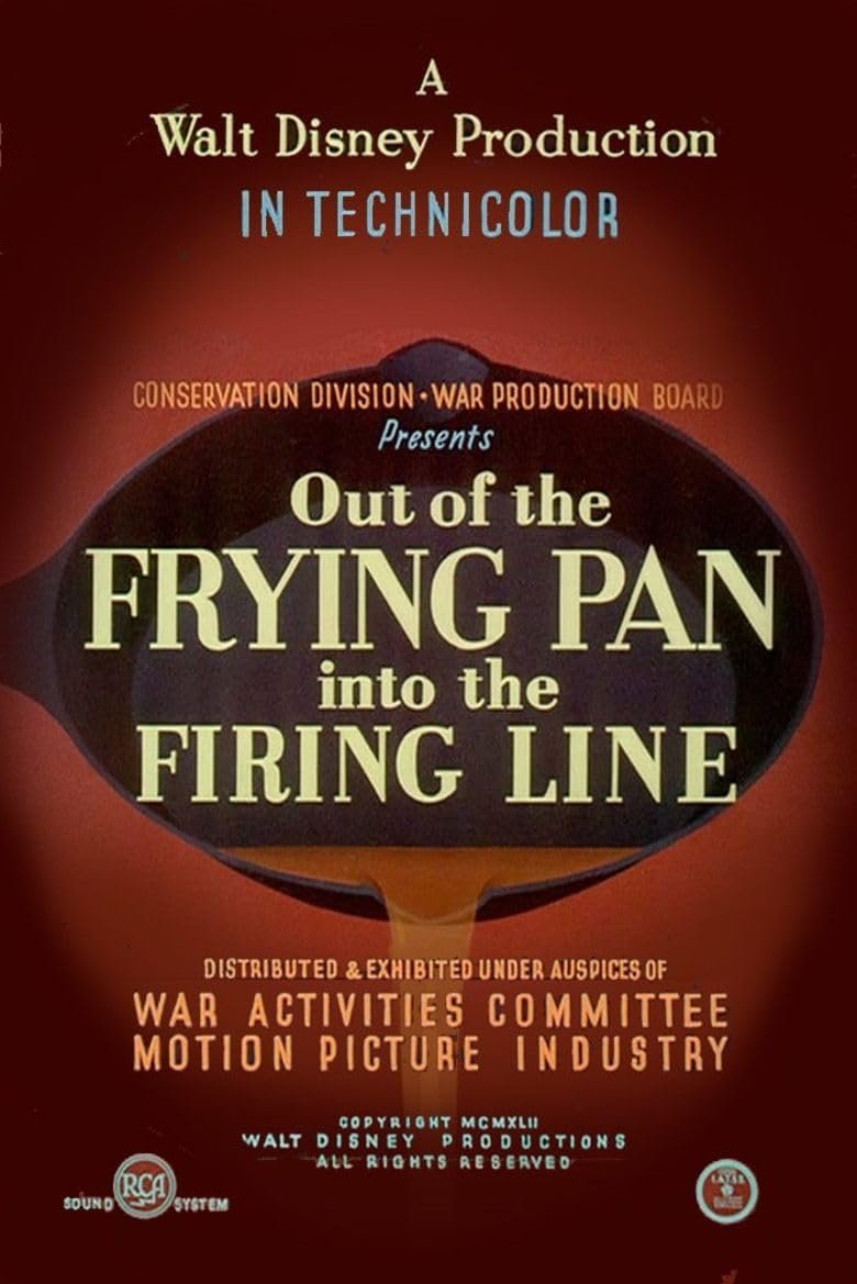 affiche du film Out of the Frying Pan Into the Firing Line