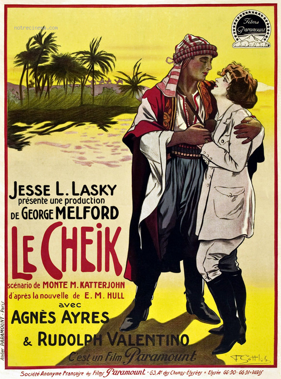 affiche du film Le Cheik