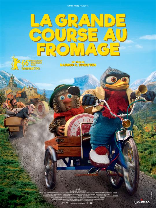 affiche du film La Grande course au fromage