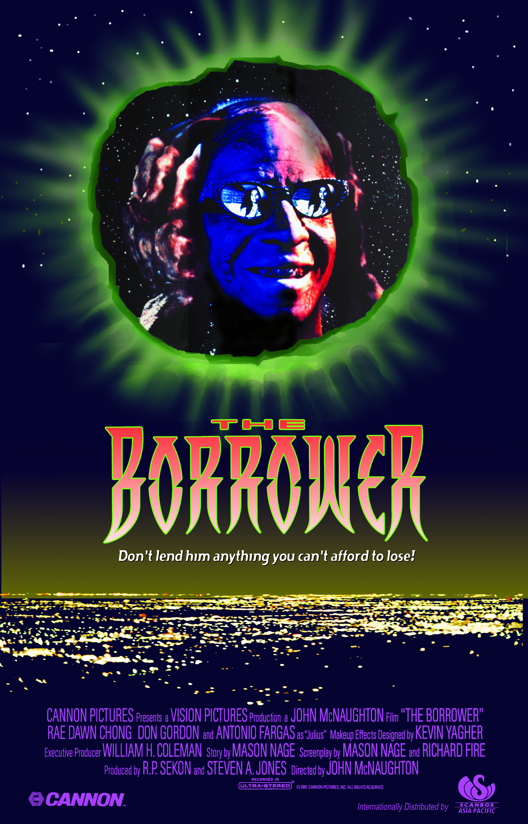 affiche du film Borrower : le voleur de tête