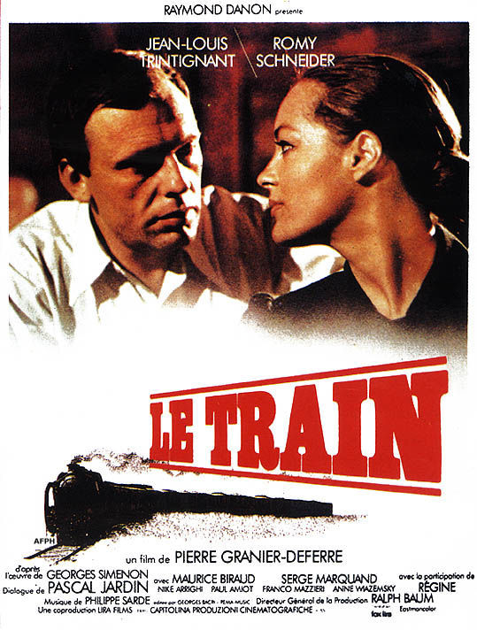 affiche du film Le Train en marche