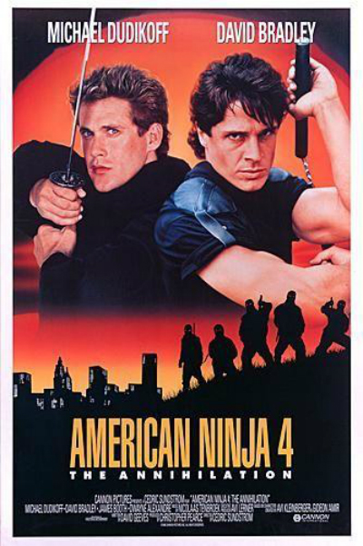 affiche du film American Ninja 4