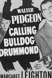 affiche du film Le retour de Bulldog Drummond