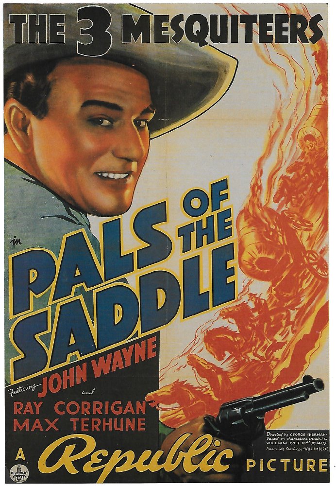 affiche du film Pals of the Saddle