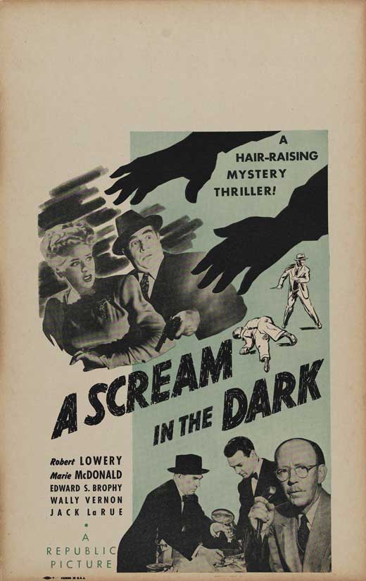 affiche du film A Scream in the Dark