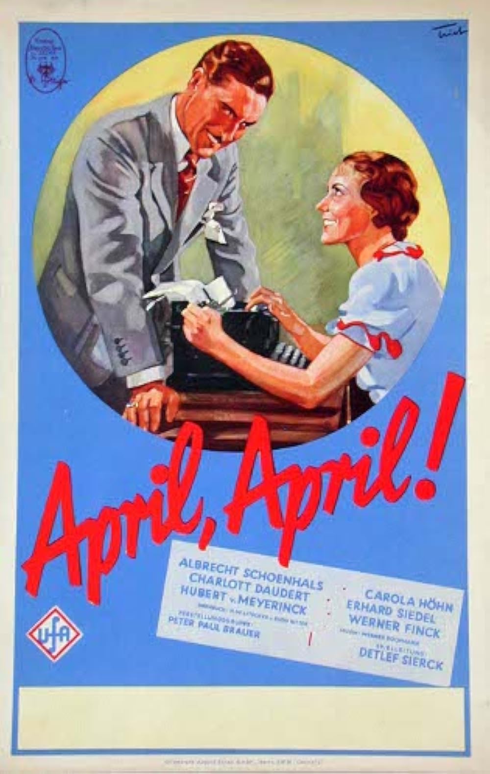 affiche du film April, April !