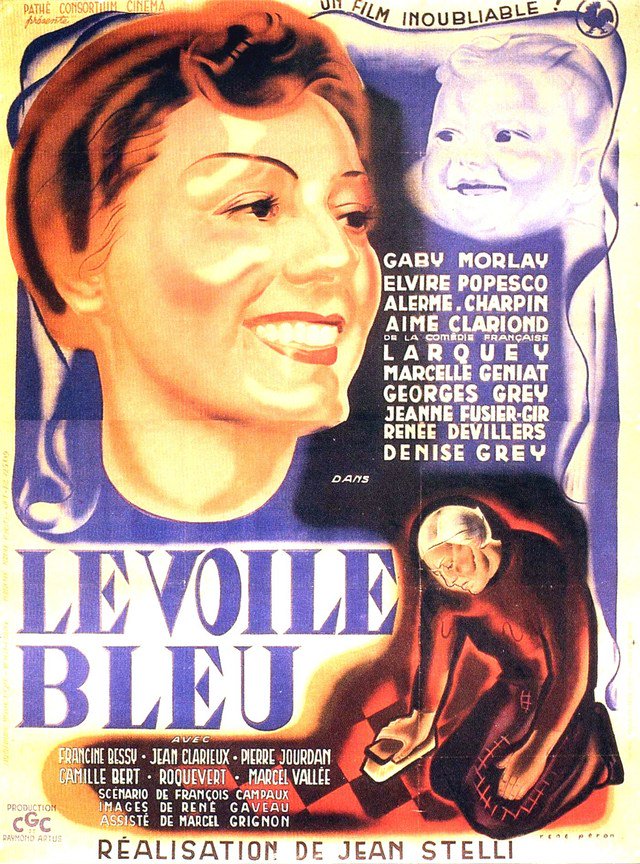 affiche du film Le Voile bleu