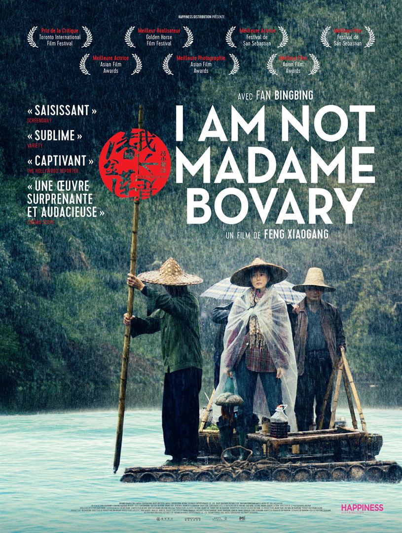affiche du film I am not Madame Bovary