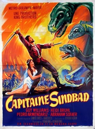 affiche du film Capitaine Sindbad
