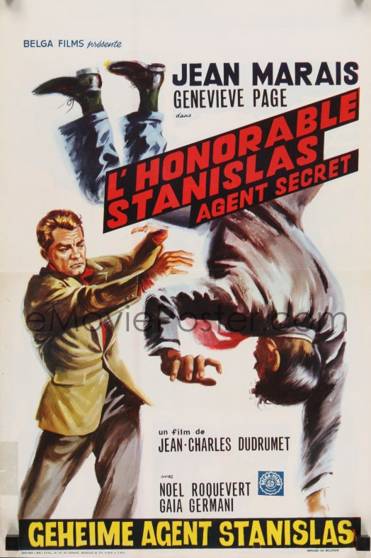 affiche du film L'honorable Stanislas, agent secret