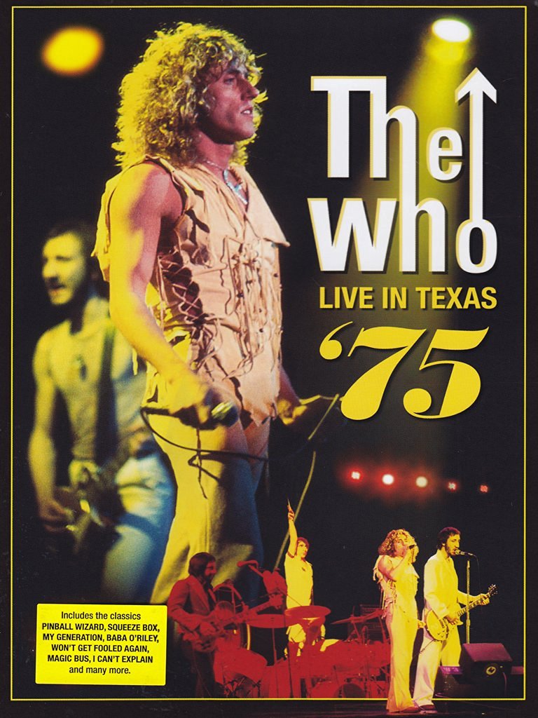 affiche du film The Who: Live in Texas '75