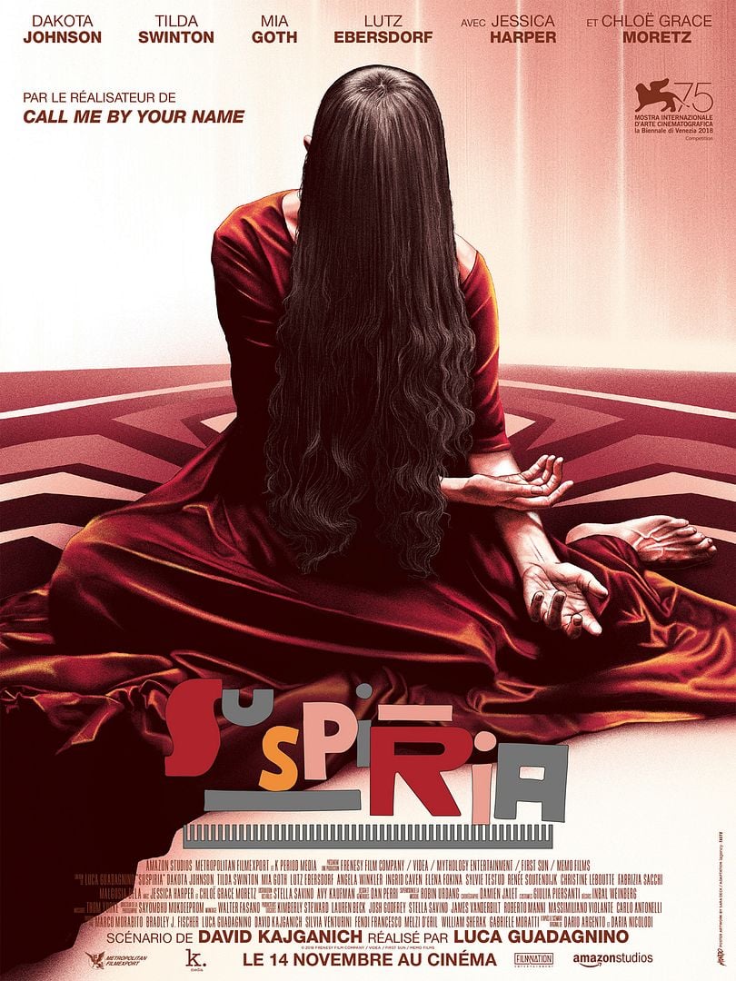 affiche du film Suspiria