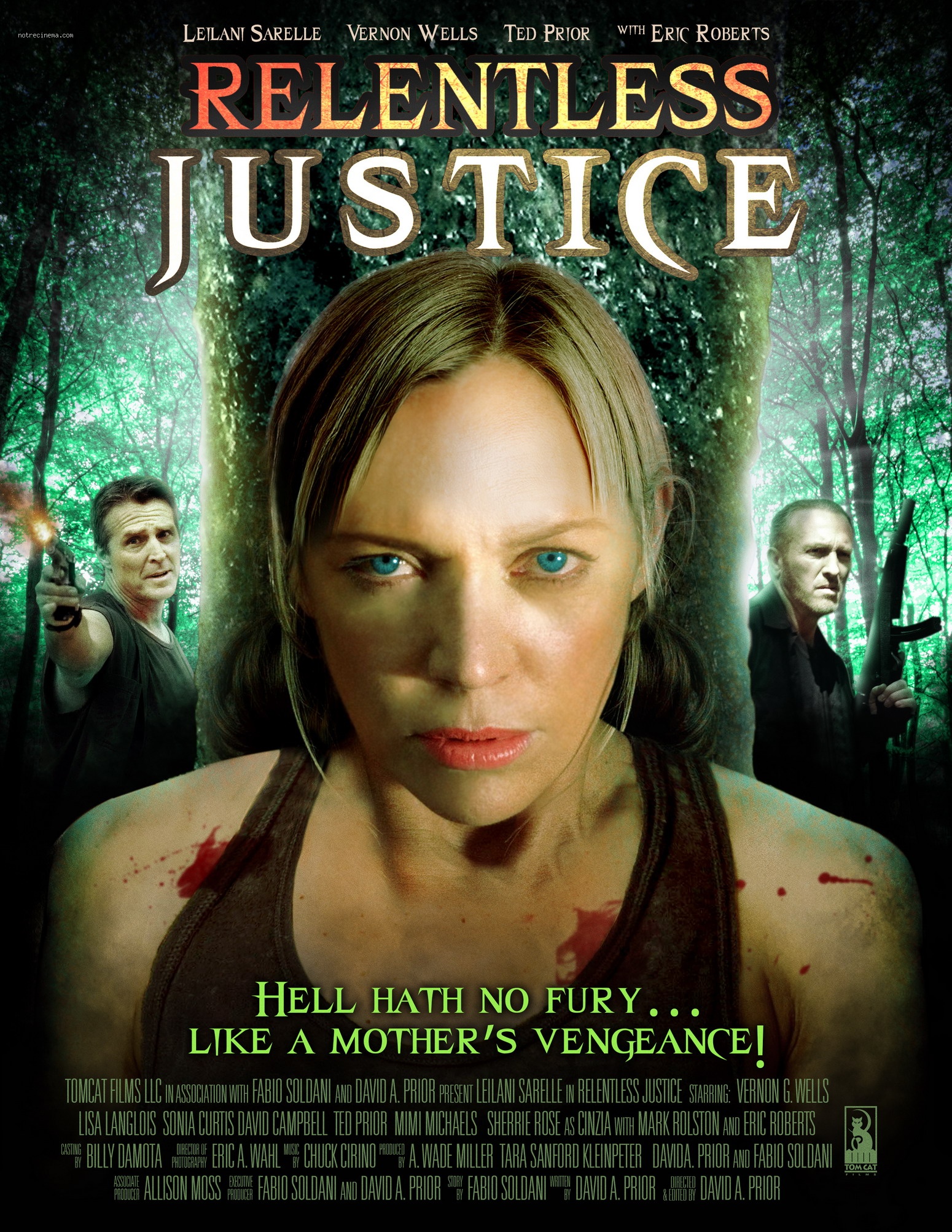 affiche du film Relentless Justice