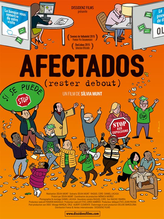 affiche du film Afectados (Rester debout)