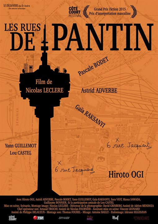 affiche du film Les Rues de Pantin