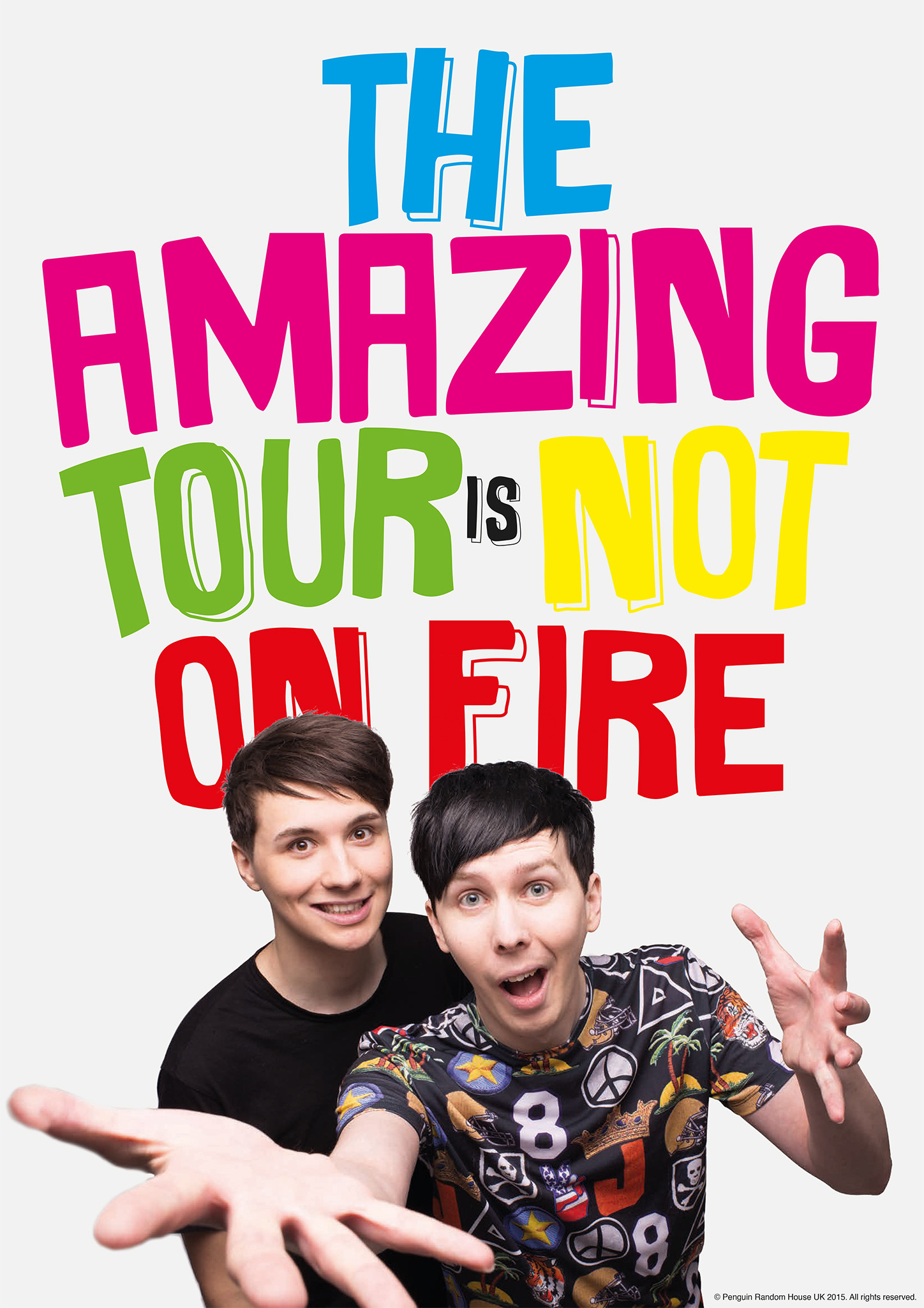 affiche du film Dan & Phil: The Amazing Tour Is Not On Fire
