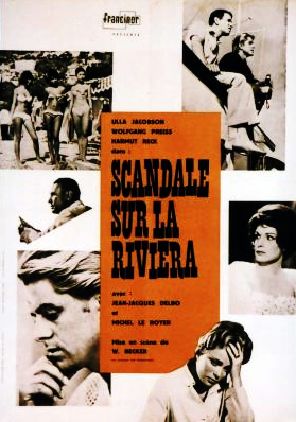 affiche du film Scandale sur la Riviera