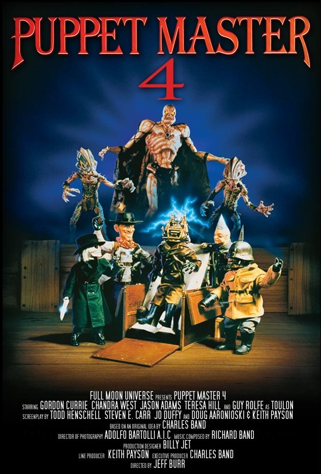 affiche du film Puppet Master IV