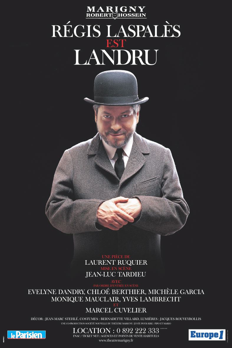 affiche du film Régis Laspalès est Landru