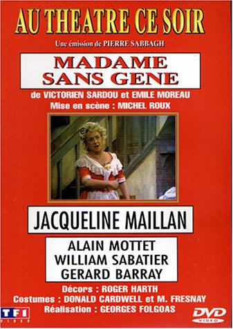 affiche du film Au Théâtre ce soir: Madame sans Gêne