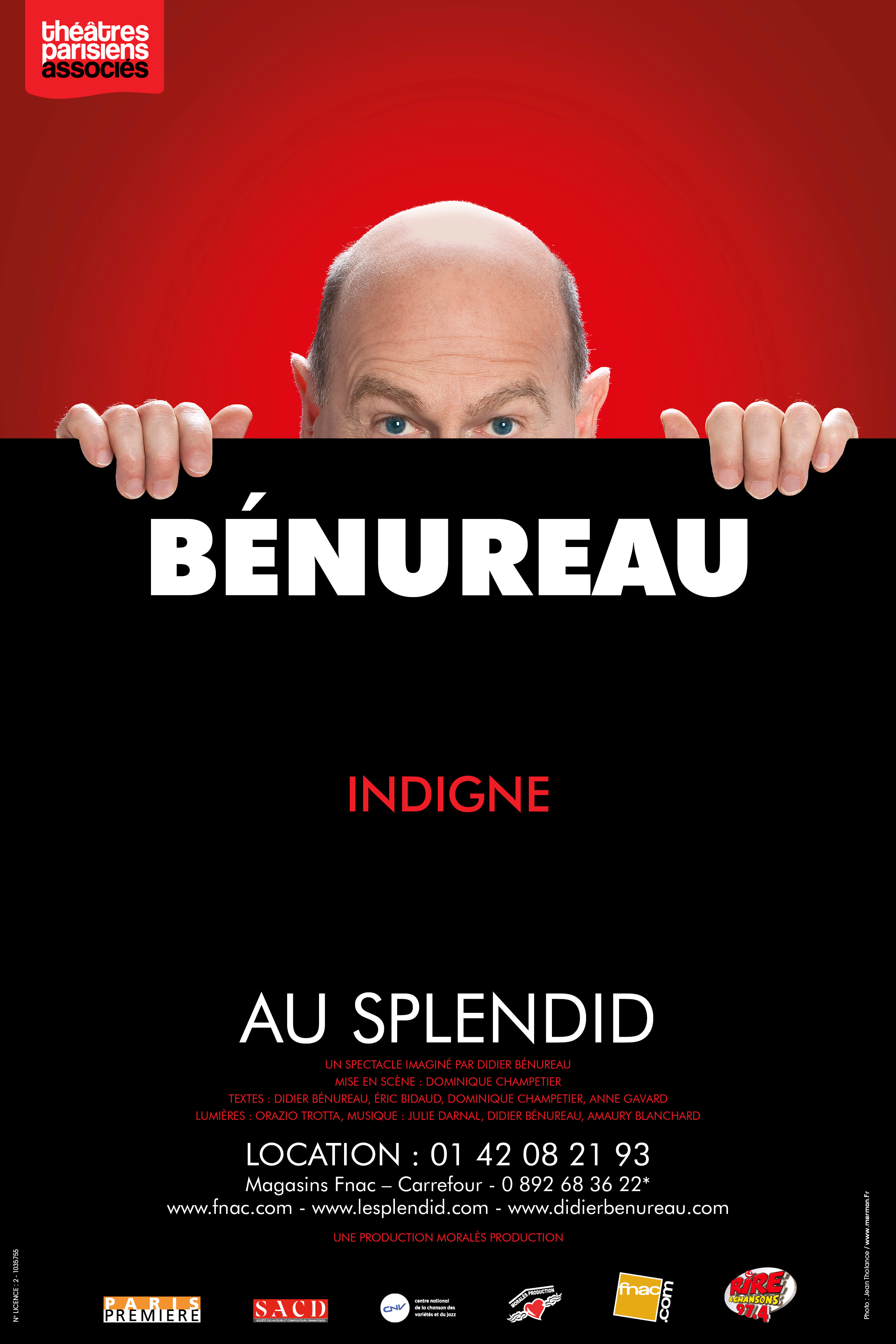 affiche du film Didier Bénureau: Indigne