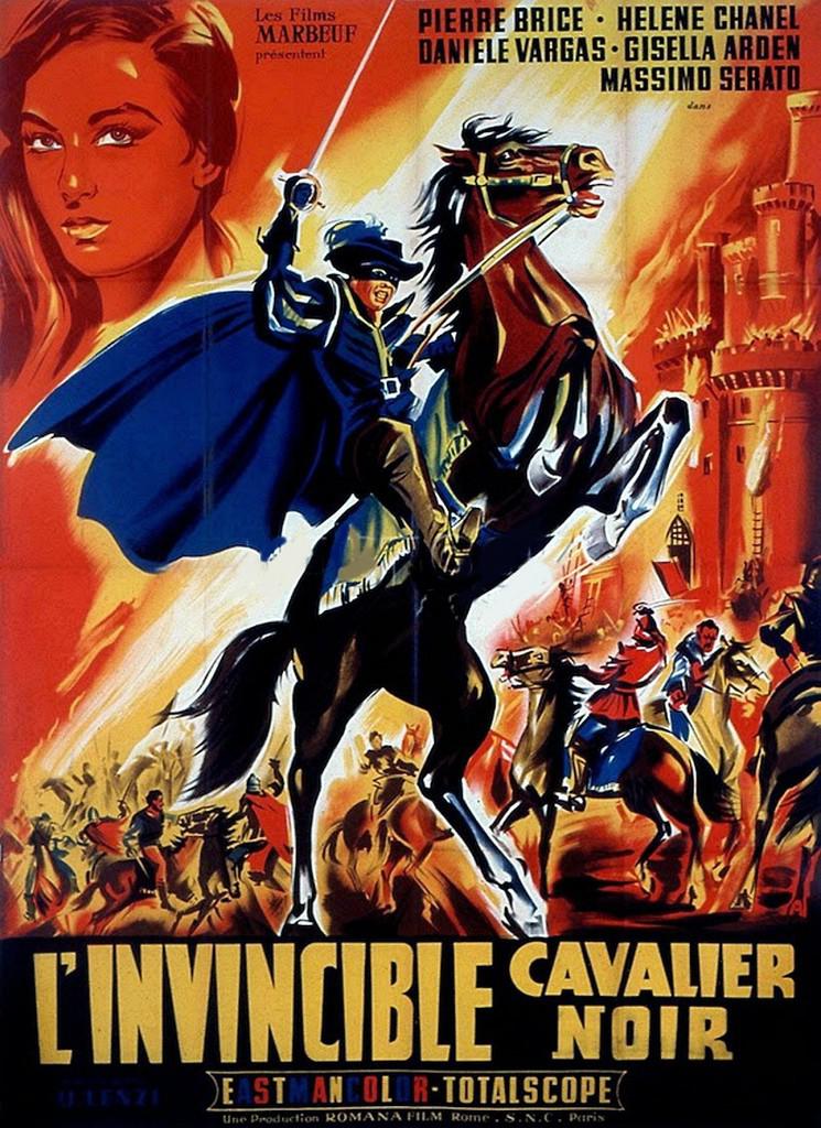 affiche du film L'Invincible Cavalier masqué