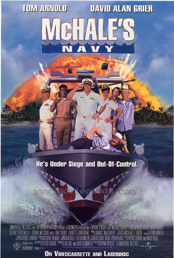 affiche du film McHale's Navy: y a-t-il un commandant à bord ?