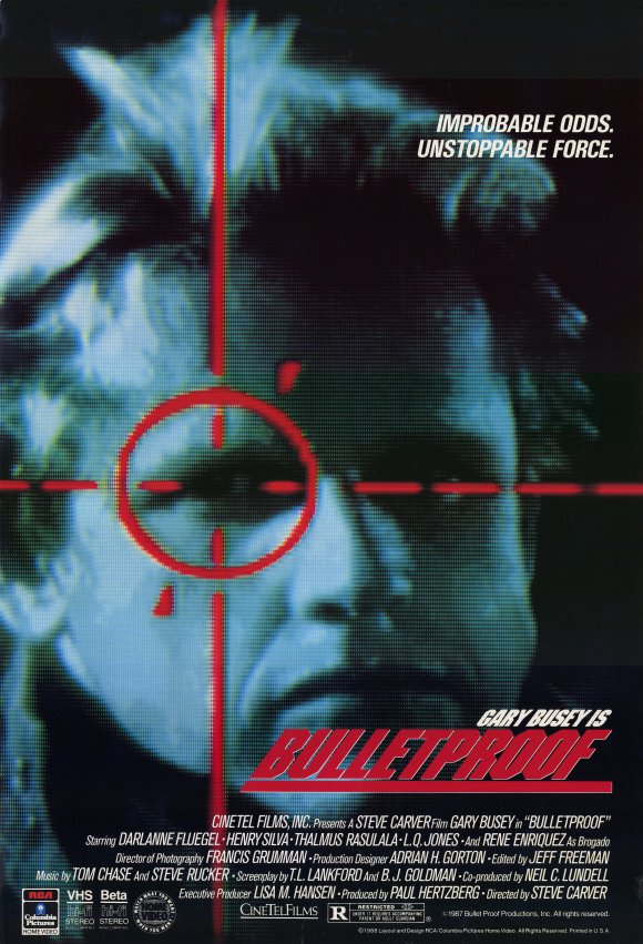 affiche du film À l'épreuve des balles (1988)