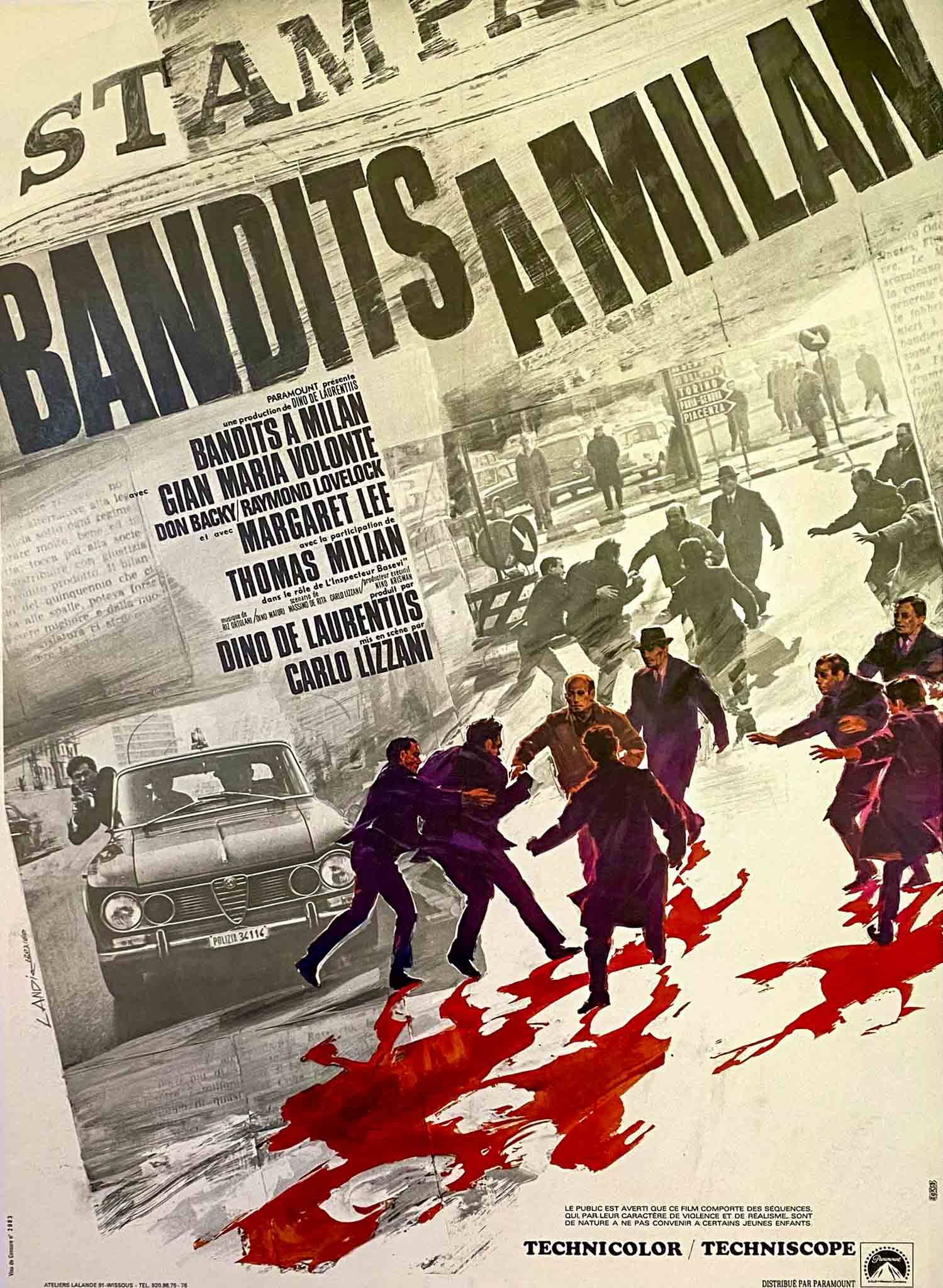 affiche du film Bandits à Milan