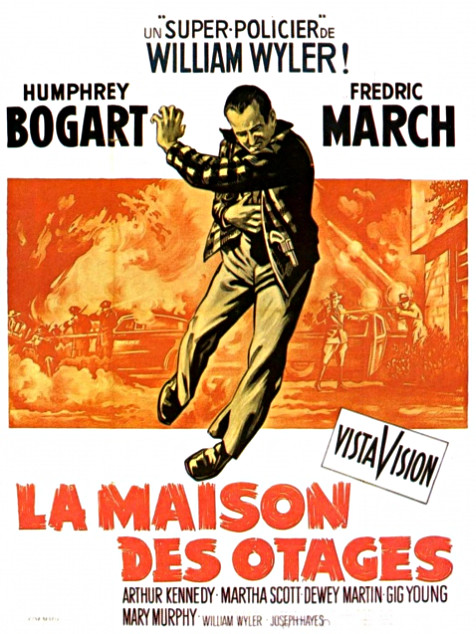 affiche du film La Maison des otages (1955)