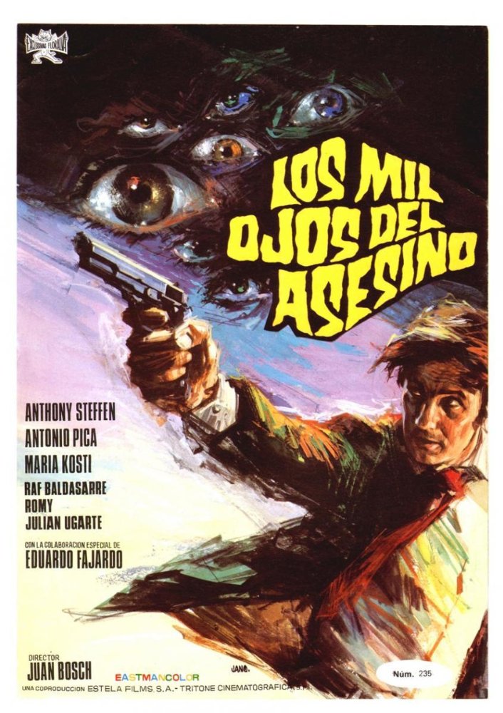 affiche du film The Killer with a Thousand Eyes