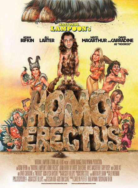 affiche du film Homo Erectus