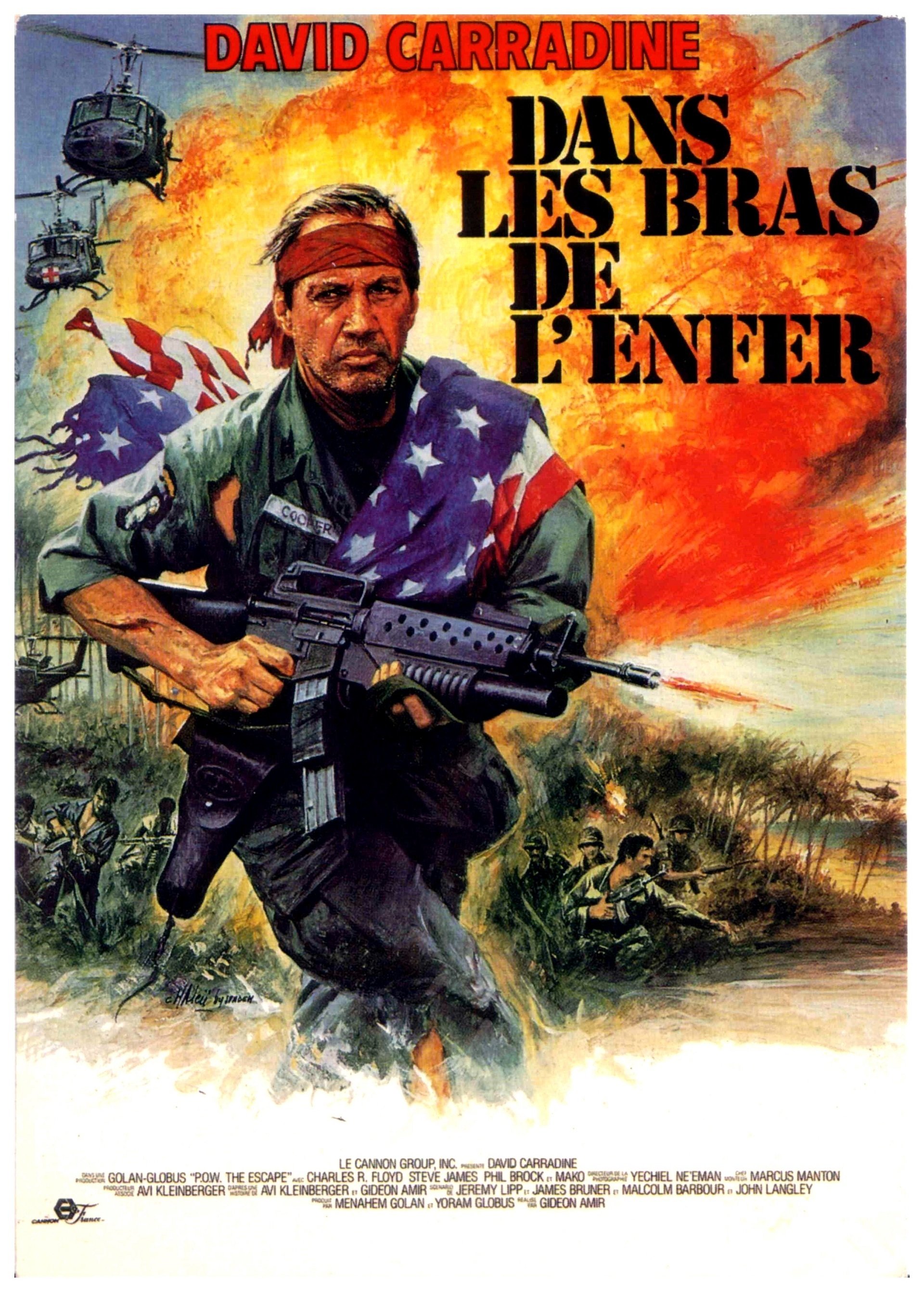affiche du film Dans les bras de l'enfer