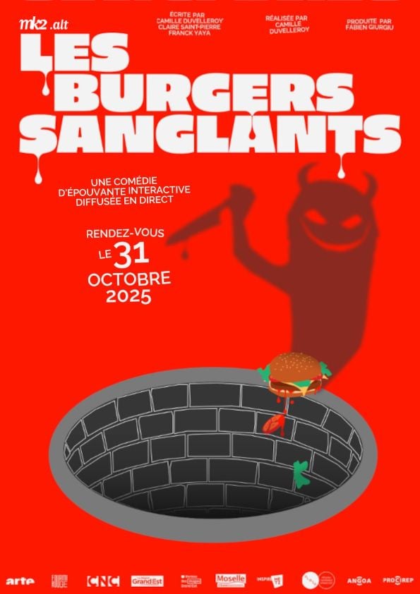 affiche du film Les Burgers sanglants