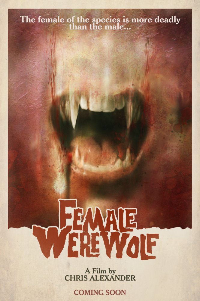 affiche du film Female Werewolf