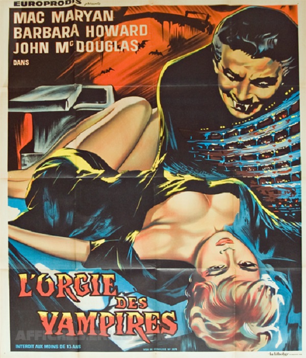 affiche du film L'Orgie des vampires