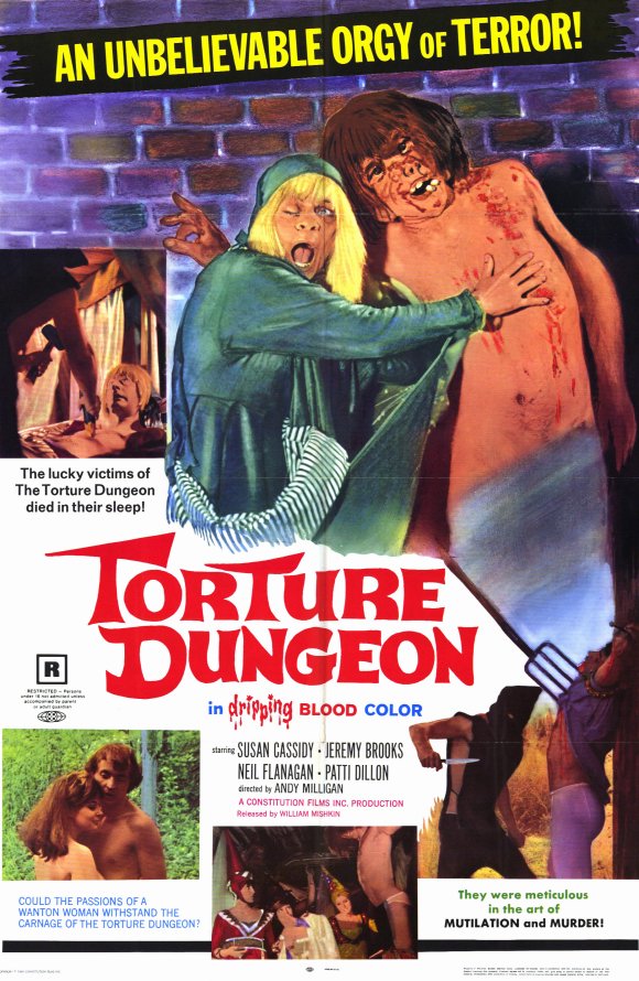 affiche du film Torture dungeon