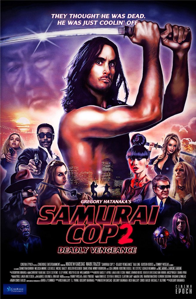 affiche du film Samurai Cop 2: Deadly Vengeance