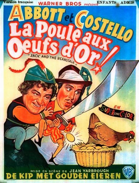 affiche du film La Poule aux oeufs d'or