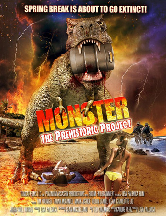 affiche du film Monster: The Prehistoric Project